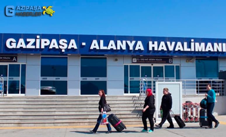 Gazipaşa - Alanya Havalimanında Uçuşlar Başladı... 