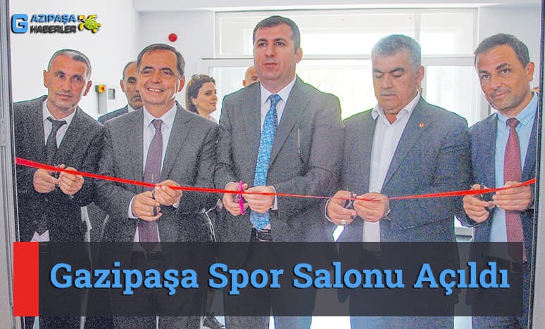 Gazipaşa Spor Salonu Açıldı
