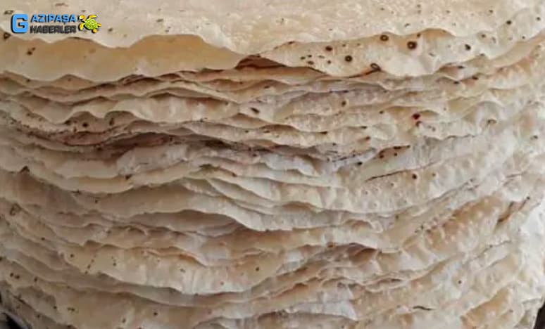Antalya Gazipaşa'da Yufka Ekmek Nasıl Yapılır?