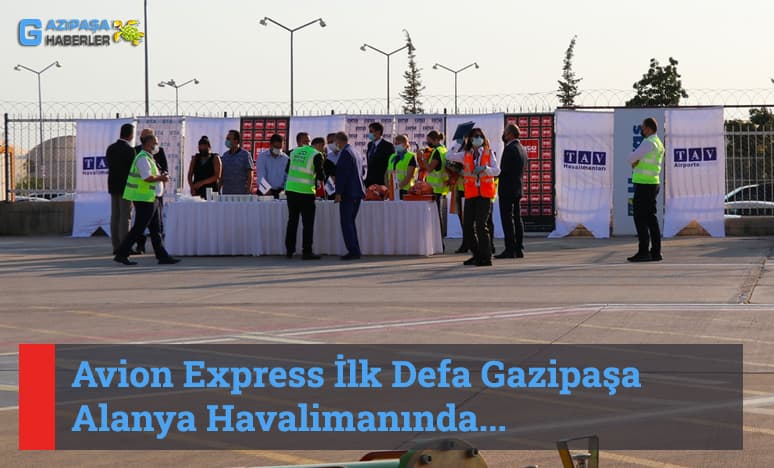 Avion Express İlk Defa Gazipaşa-Alanya Havalimanında...