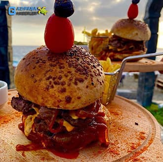 Gazipaşada En İyi Burgerin Adresi “Tyana Plajı” 