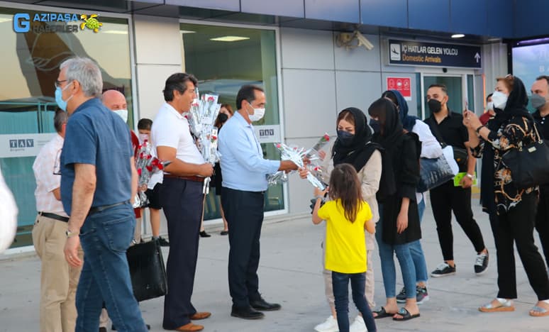 İlk Kez Tahran - Gazipaşa-Alanya Havalimanı'na Uçuş Gerçekleşti